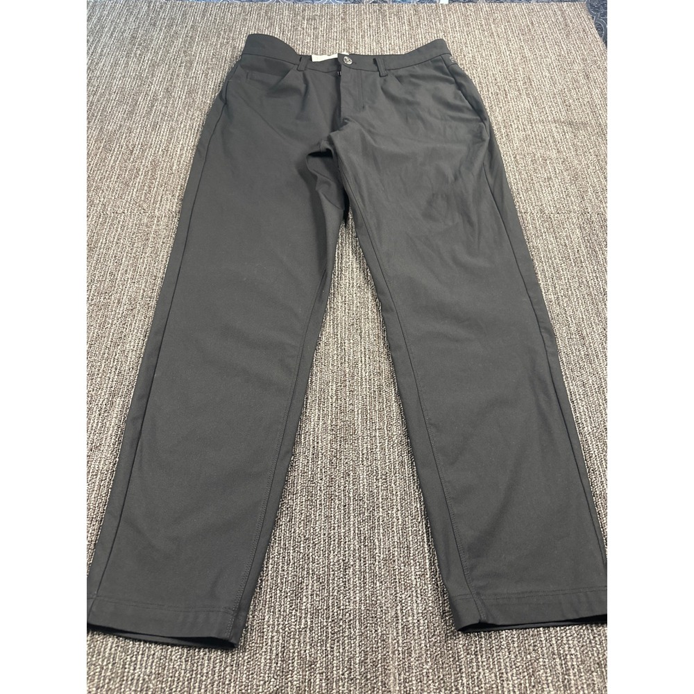 Fabletics The Only Pant Mens 31x30 Black Technical 5-Pocket Commuter PT2459387